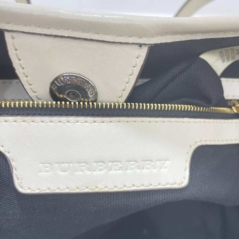 Burberry leather Canterbury tote bag - Picture 4 of 11